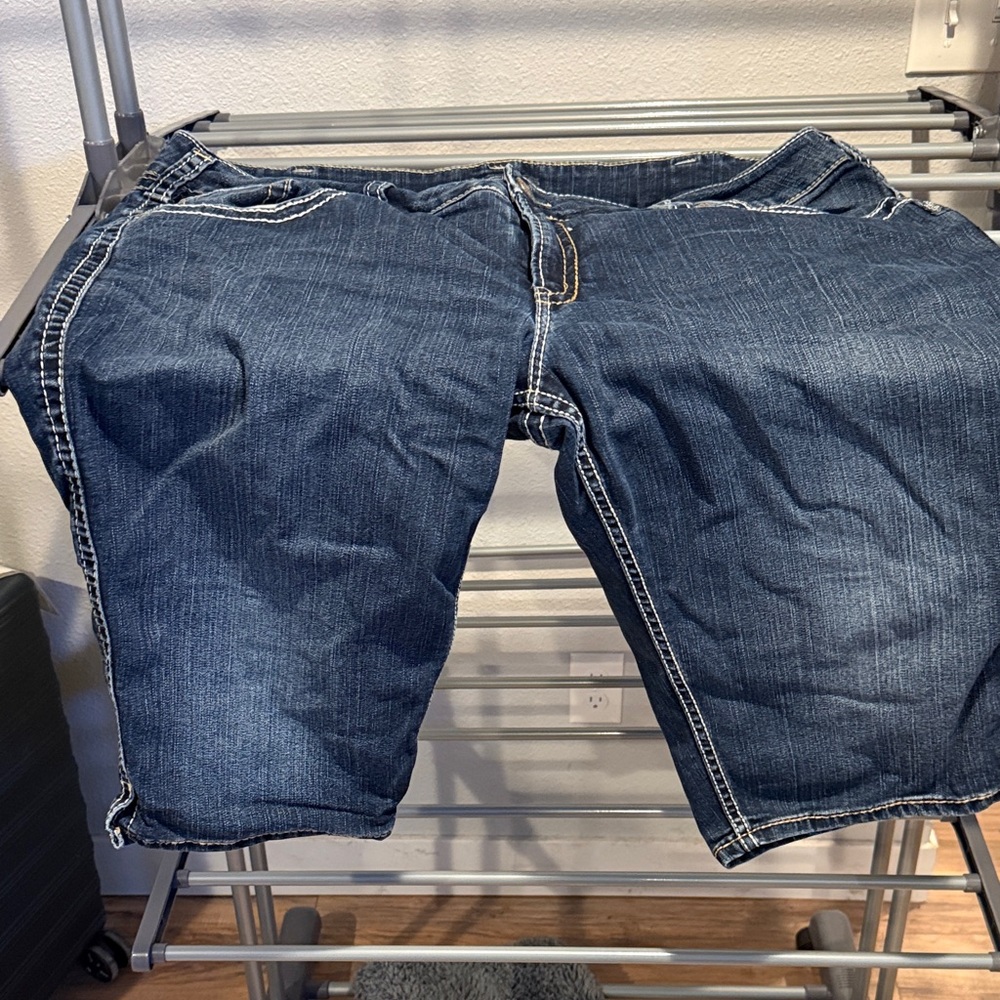 Silver Jeans Indigo Denim Shorts